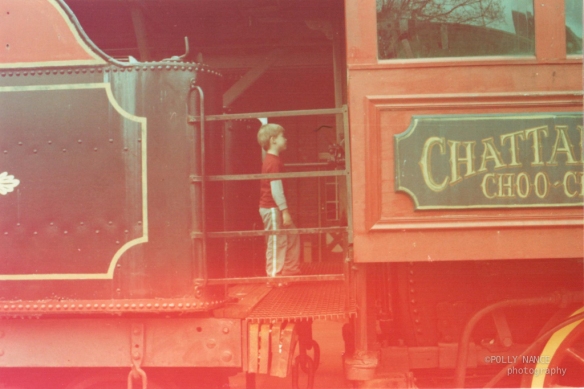 Rush at the Chattanooga Choo Choo Hotel. Polly Nance. Film photograph. 2012.